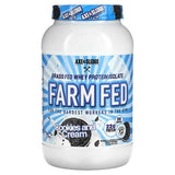 axe and sledge protein, Farm Fed, Grass Fed Whey Protein Isolate, Cookies and Cream, 29.63 oz (840 g)